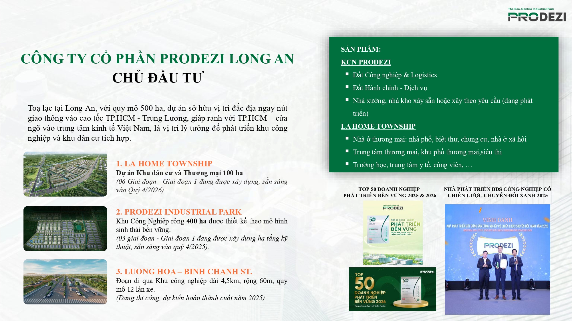 khu công nghiệp prodezi