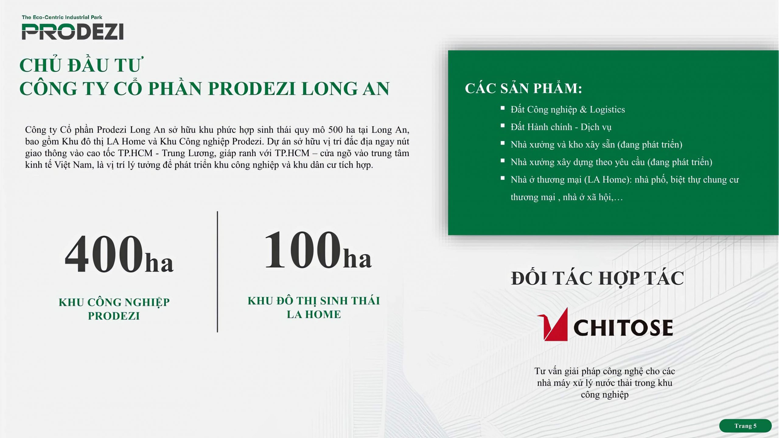 khu công nghiệp prodezi